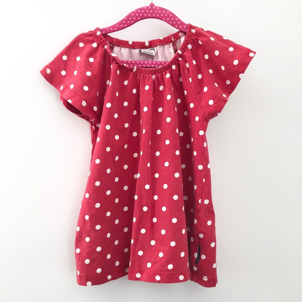 Polarn O. Pyret Polka Dot Top